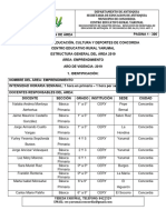 Plan de Area de Emprendimiento