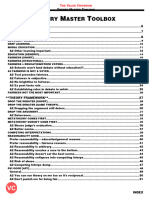 Theory Master Toolbox (INCOMPLETE)