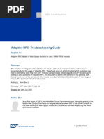 Adaptive RFC- Troubleshooting