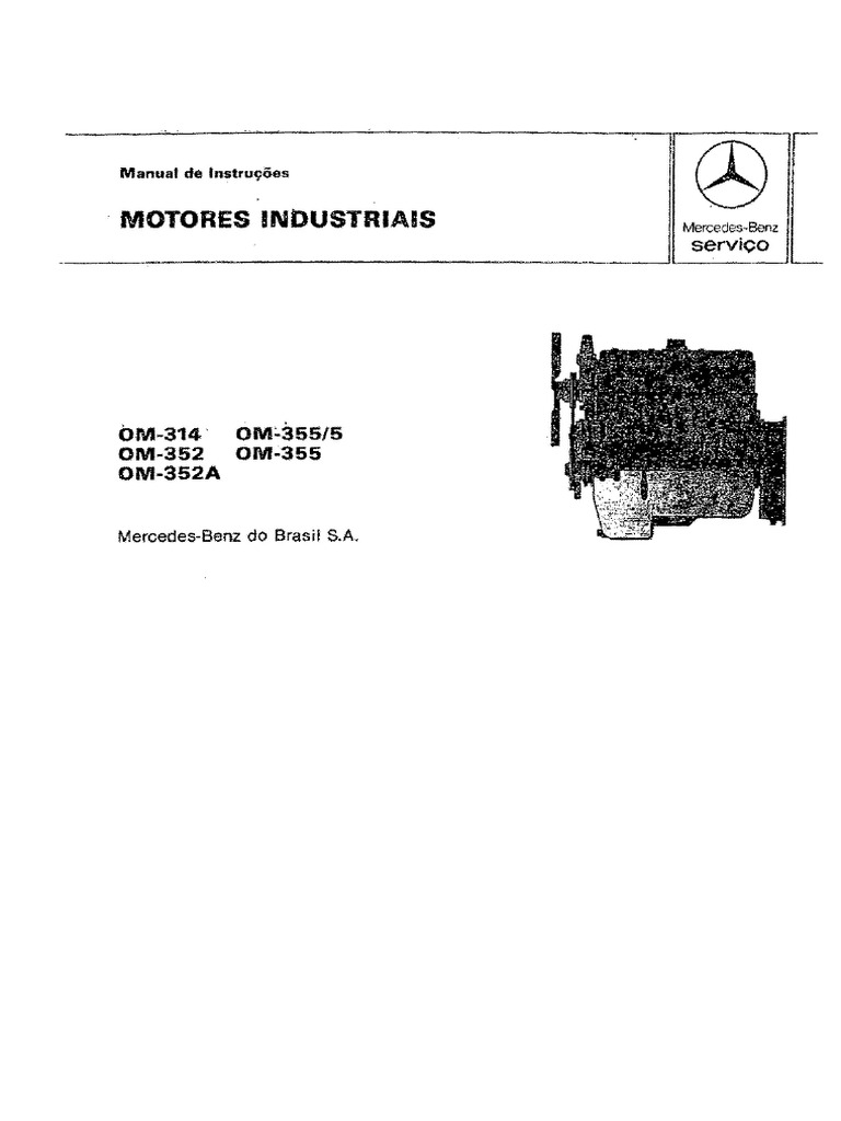 Manual de Usuario Mercedes-Benz OM-352 (49 Páginas) | PDF