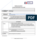 Fichas de Planificación de Clases Reemplazos Nory