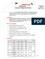 Millenium Permanent Wipstock Packer