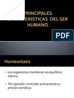 Principales Características Del Ser Humano