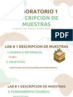 Lab 1 - Descripcion de Muestras