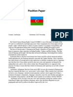 Azerbaijan Position Paper UNHRC