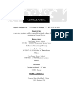 Resume For Weebly 1