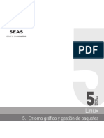 Linux: 5. Entorno Gráfico y Gestión de Paquetes