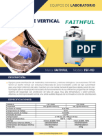 AUTOCLAVE VERTICAL - Serie FSF-HD