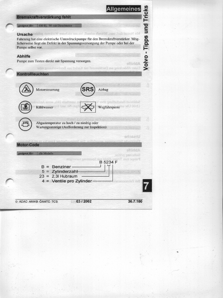 VolvoTipps Tricks PDF