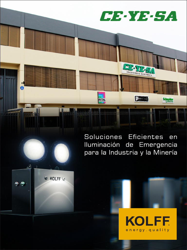 Brochure Kolff (Luces de Emergencia) Descargar gratis PDF Diodo