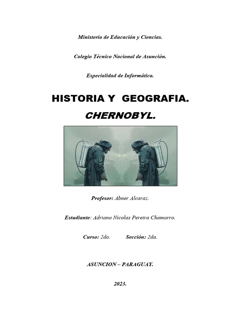Chernobyl | PDF | Desastre de Chernobyl