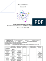 Planeacion de Quimica 2 2022