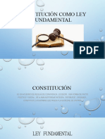 Constitución Como Ley Fundamental