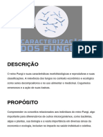 Caracterização Dos Fungos