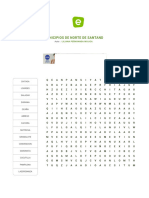 Imprimir Sopa de Letras - MUNICIPIOS DE NORTE DE SANTAND (Colombia)