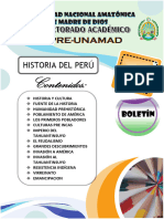 Historia Del Peru UNAMAD