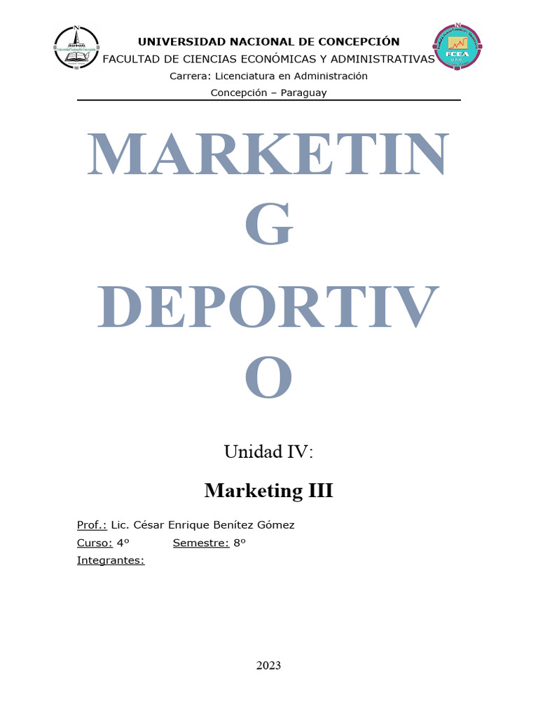 Estrategias de Marketing Deportivo | PDF | Marketing | Deportes