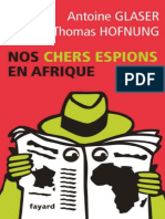 Nos Chers Espions en Afrique - Antoine Glaser, Thomas Hofnung