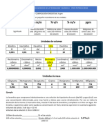 ACTIVIDAD 6, Mezclas. Composión Porcentual