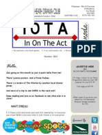 Iota: IHDC Newsletter For October 2011