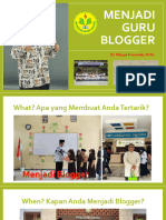 Menjadi Guru Blogger