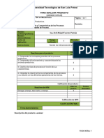 Fo-Do-46 Rev. 1 Formato Lista de Cotejo para Evaluar Producto