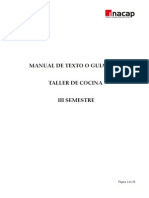 Manual o Texto Guia Cocina III