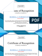 TST Certificate