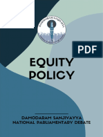 DSNPD'22 EQUITY POLICY