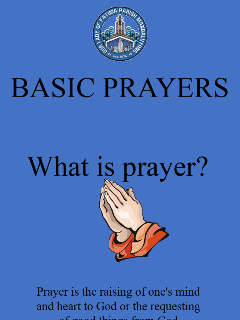 Basic Prayers PDF