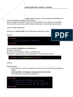 1 Conceptos Generales - Sintaxis y Variables