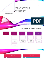 Web Application Development: Learning Outcomes 2