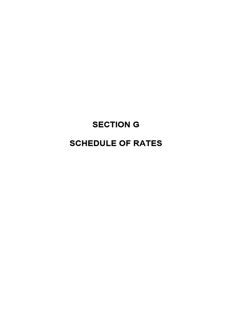 section-g-schedule-of-rates-pdf-general-contractor-paint