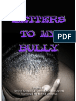 Letters To My Bully Book Cover