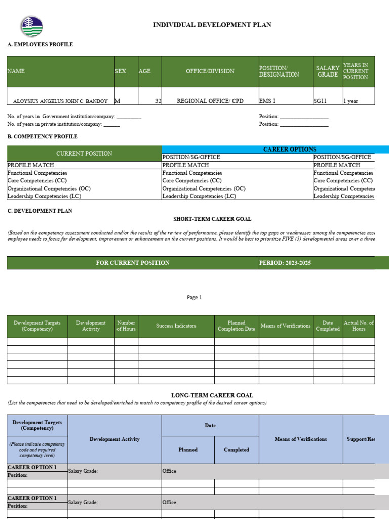 Bandoy IDP | PDF