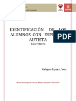 Identificacion de Los Alumnos Con Espect