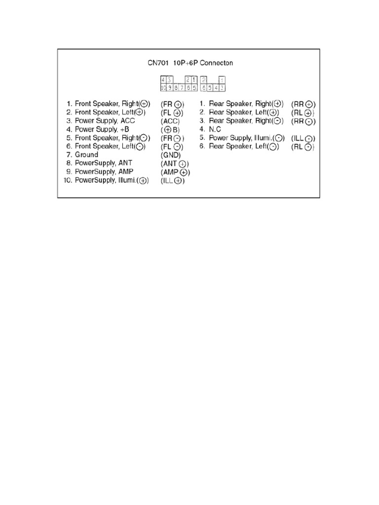 TOYOTA 2003 2006 WIRING DIAGRAM RADIO | PDF