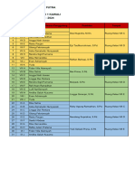 Jadwal Ekskul Pramuka Putra