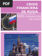 Crisis Financier A de Rusia