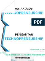 Pengantar Technopreneurship