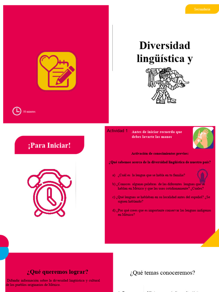 Diversidad ling stica 1 sec descargar gratis pdf m xico n huatl