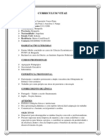 Curriculum Vitae Praia