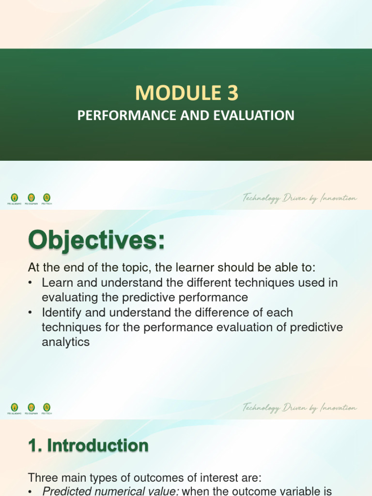 Performance Evaluation | PDF