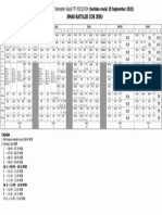 Jadwal Pelajaran Semester Ganjil TP 2023-2024 Berlaku Mulai 25 September 2023