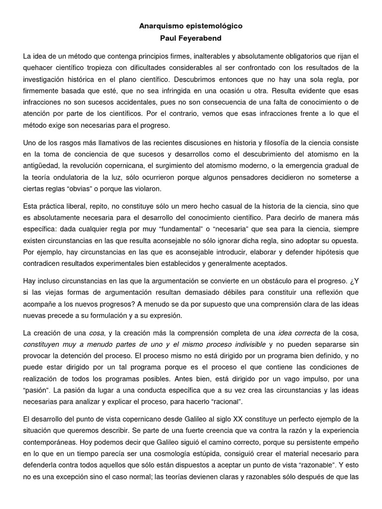 3 +feyerabend +Anarquismo+Epistemológico PDF