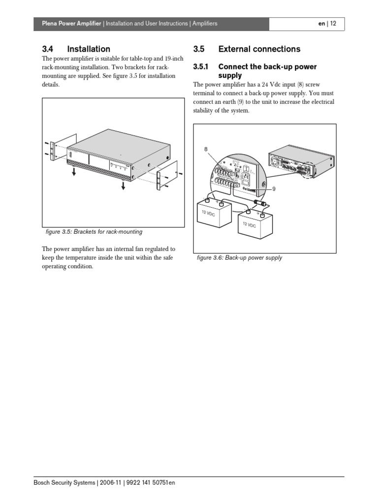 Back Up Power Supply Amlify PDF
