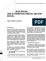 La Gerencia Social Una Alternativa para El Sector Social