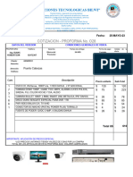 Plantilla Proforma