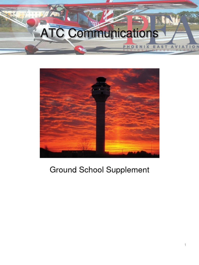 ATC Communication GS Booklet Handout PDF