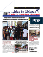 Periódico Noticias de Chiapas, Edición Virtual Martes 03 de Octubre de 2023